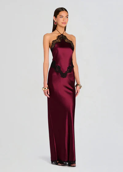 Rouge Lace Siren Maxi Dress