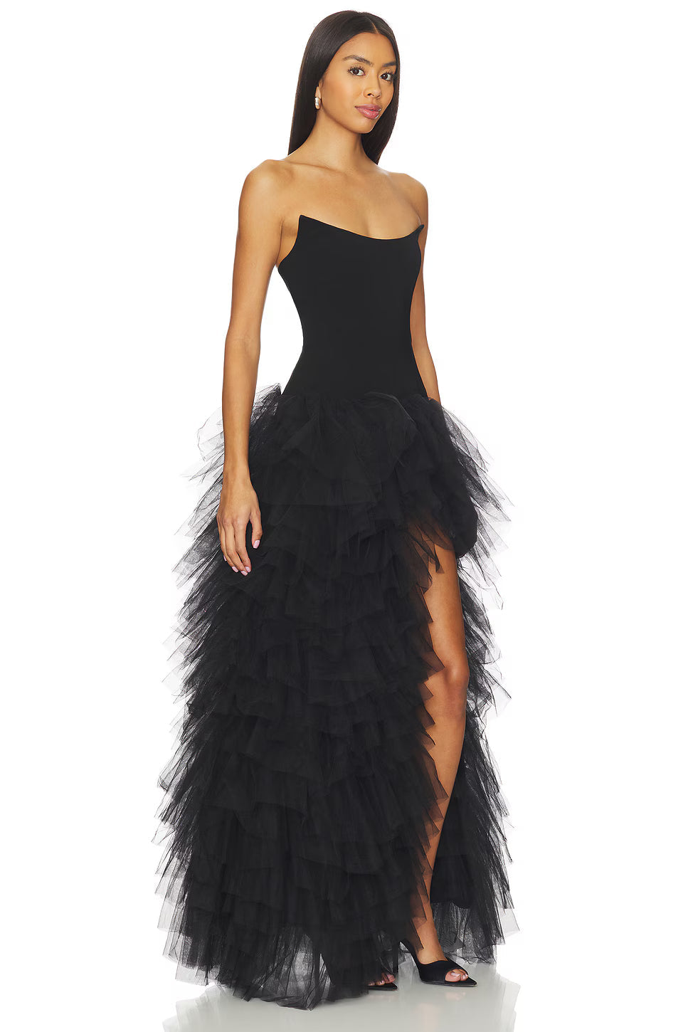 Velvet Night Tulle Gown