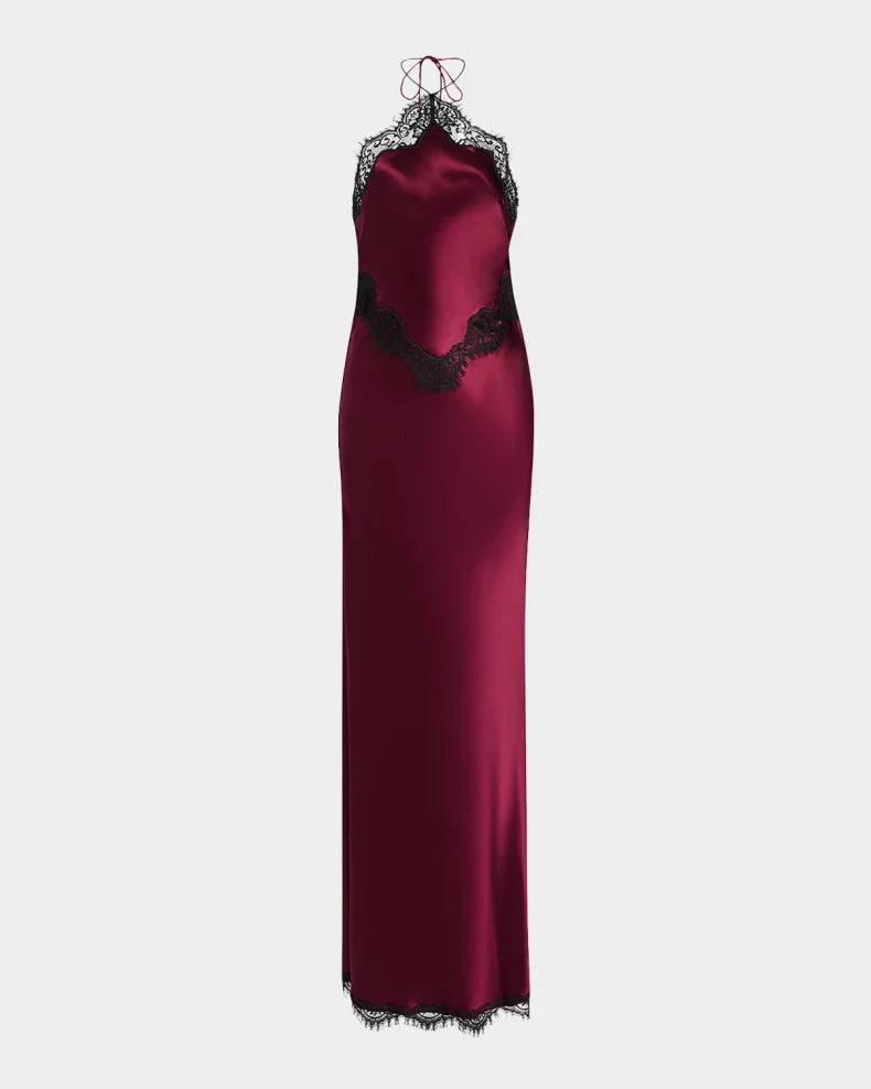 Rouge Lace Siren Maxi Dress